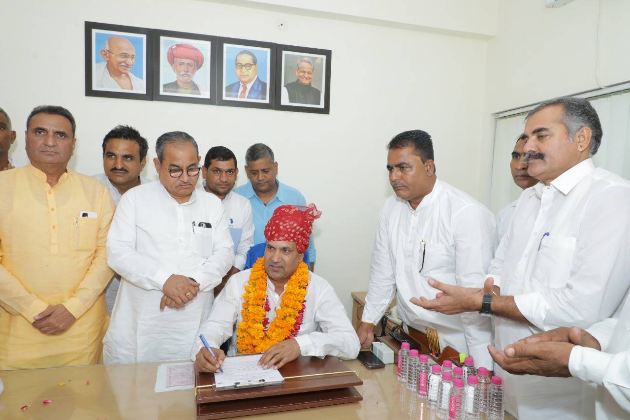 गेदर बने शिल्प एवं माटी कला बोर्ड के अध्यक्ष, जयपुर में किया पदभार ग्रहण