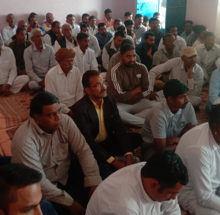 सांवलसर में राजपूत विकास मंच की बैठक, भूंगरा गैस कांड मृतकों को दी श्रद्धांजलि