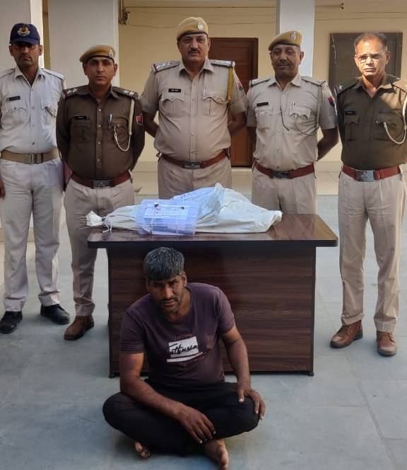 लूट की योजना का भंडाफोड़, एक बदमाश काबू,पिस्तौल व डकैती के औजार बरामद