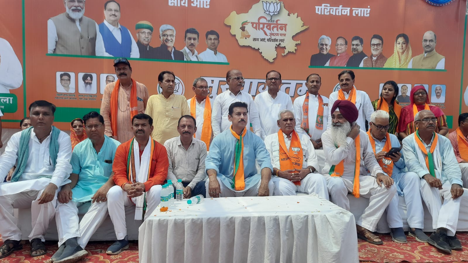 नागपाल और घिन्टाला का शक्ति प्रदर्शन,स्वागत कार्यक्रम में उमड़े हज़ारों समर्थक
