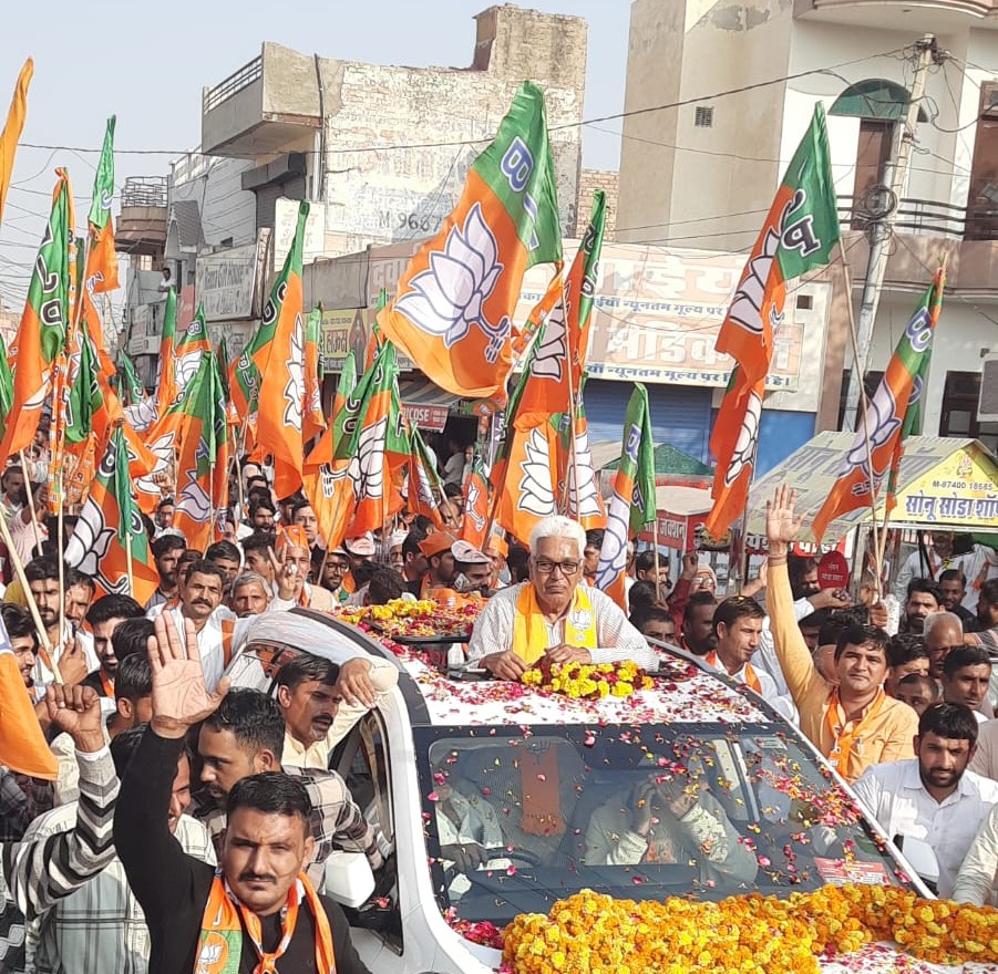 कितना सफल रहा कासनिया का रोड़ शो ? संदीप कासनिया की राजनितिक लॉन्चिंग की चर्चा !