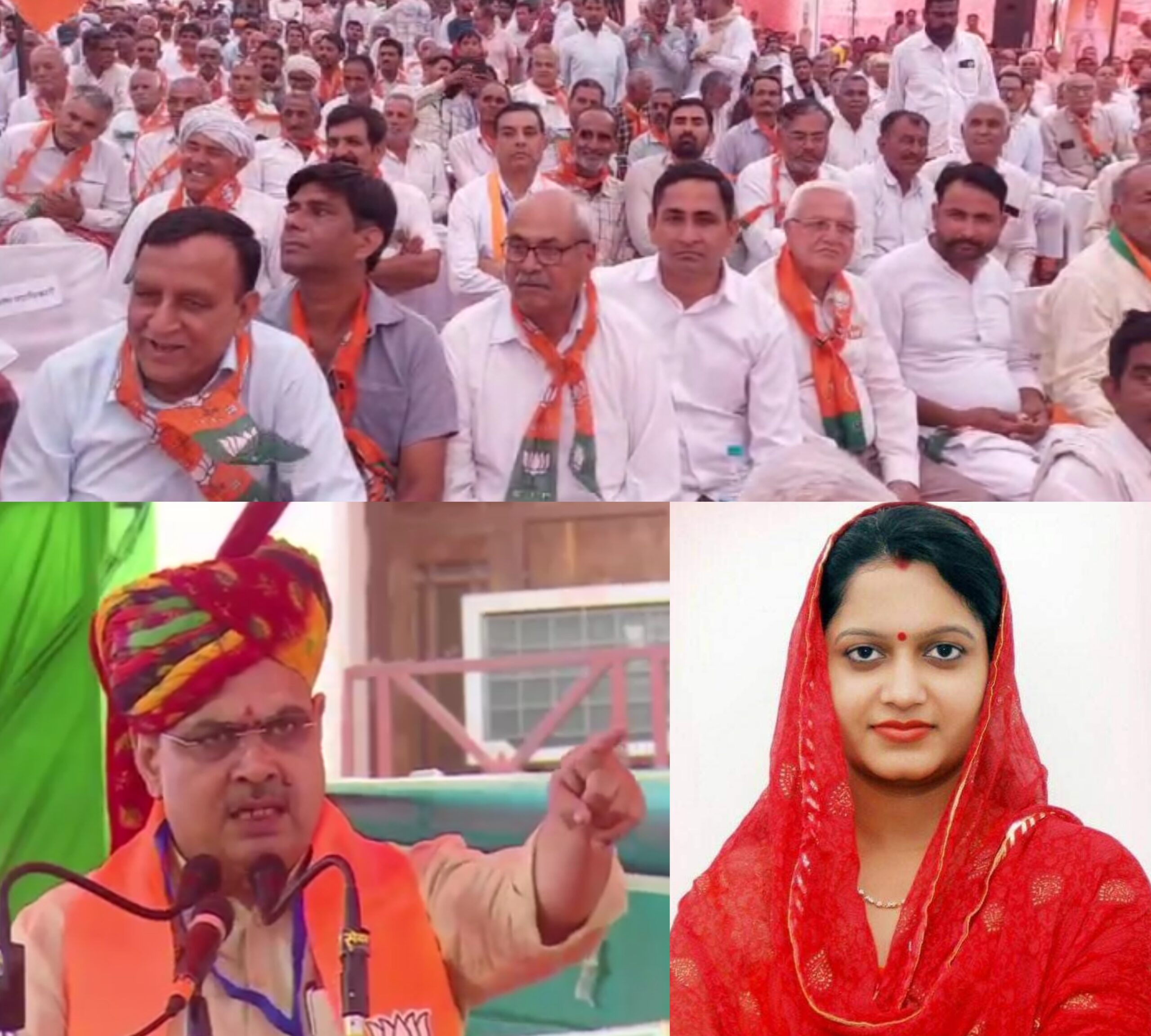 सूरतगढ़ में सीएम की सभा में नहीं जुटी भीड़, प्रियंका को अब पीएम का सहारा !